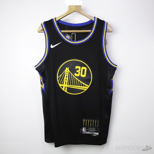 Golden State Warriors Diamond Black Jersey